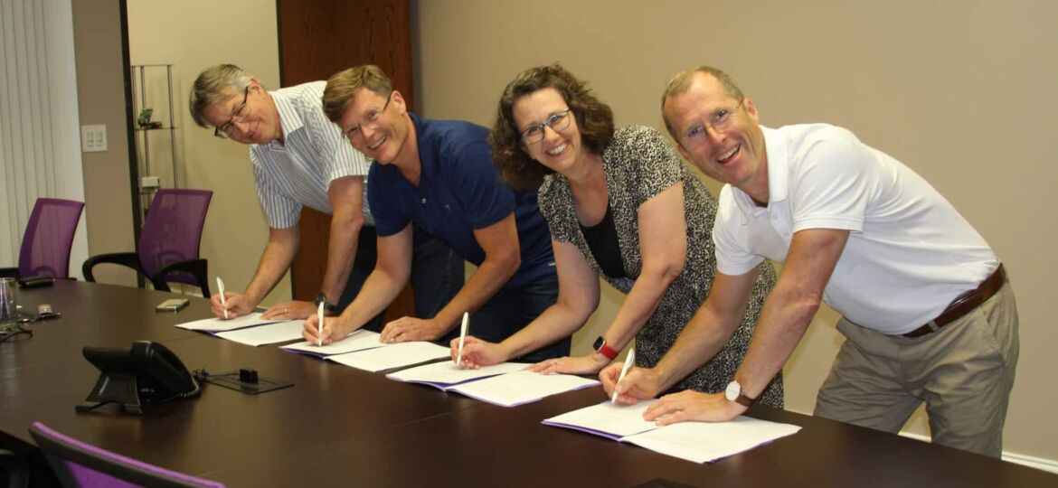 Visitech Signing Ceremony